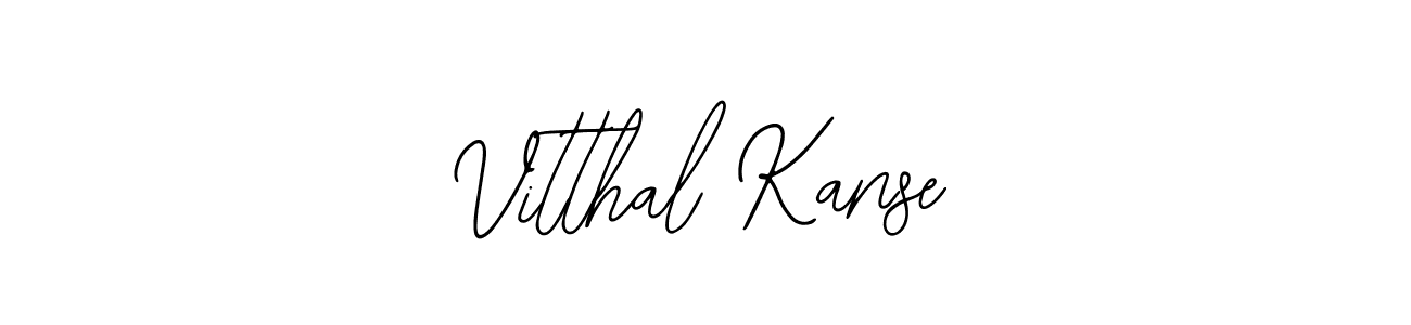 Also we have Vitthal Kanse name is the best signature style. Create professional handwritten signature collection using Bearetta-2O07w autograph style. Vitthal Kanse signature style 12 images and pictures png