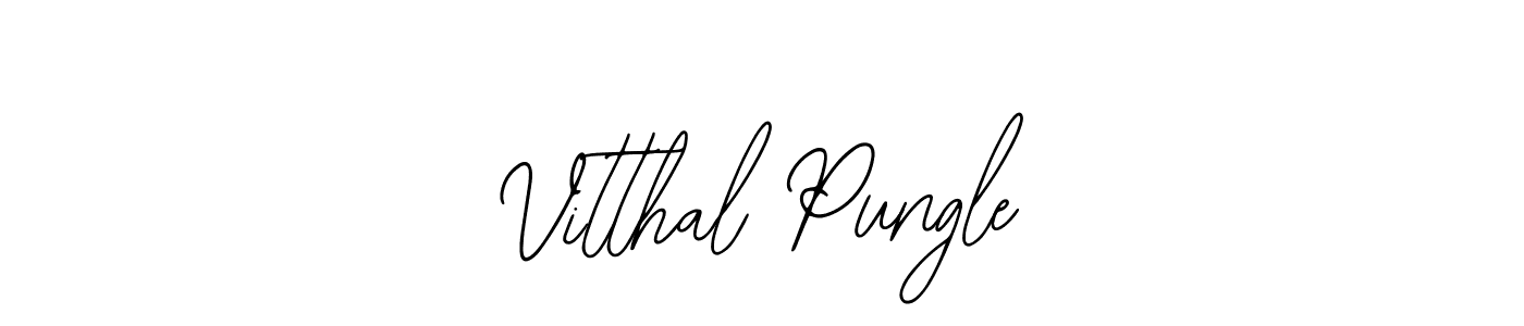 Once you've used our free online signature maker to create your best signature Bearetta-2O07w style, it's time to enjoy all of the benefits that Vitthal Pungle name signing documents. Vitthal Pungle signature style 12 images and pictures png