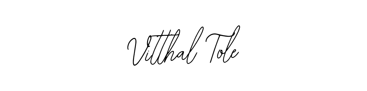 Best and Professional Signature Style for Vitthal Tole. Bearetta-2O07w Best Signature Style Collection. Vitthal Tole signature style 12 images and pictures png