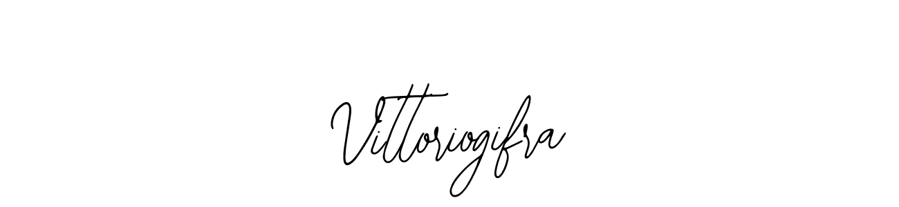 Design your own signature with our free online signature maker. With this signature software, you can create a handwritten (Bearetta-2O07w) signature for name Vittoriogifra. Vittoriogifra signature style 12 images and pictures png