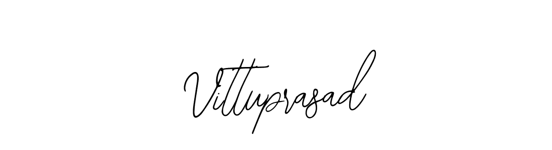 Design your own signature with our free online signature maker. With this signature software, you can create a handwritten (Bearetta-2O07w) signature for name Vittuprasad. Vittuprasad signature style 12 images and pictures png