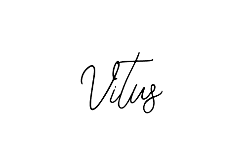 How to make Vitus signature? Bearetta-2O07w is a professional autograph style. Create handwritten signature for Vitus name. Vitus signature style 12 images and pictures png