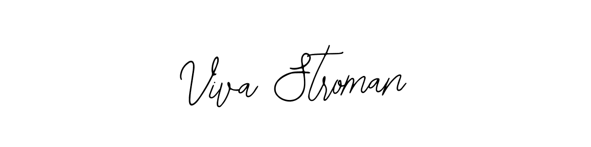 The best way (Bearetta-2O07w) to make a short signature is to pick only two or three words in your name. The name Viva Stroman include a total of six letters. For converting this name. Viva Stroman signature style 12 images and pictures png