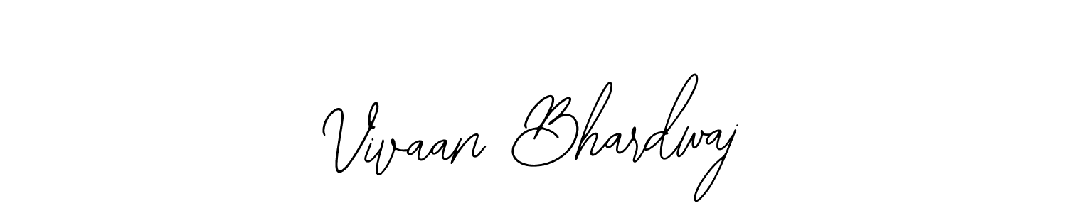 Use a signature maker to create a handwritten signature online. With this signature software, you can design (Bearetta-2O07w) your own signature for name Vivaan Bhardwaj. Vivaan Bhardwaj signature style 12 images and pictures png