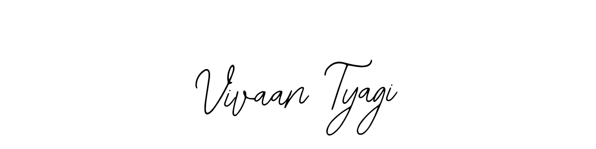 Make a short Vivaan Tyagi signature style. Manage your documents anywhere anytime using Bearetta-2O07w. Create and add eSignatures, submit forms, share and send files easily. Vivaan Tyagi signature style 12 images and pictures png