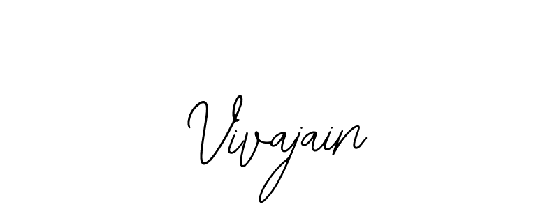 Make a beautiful signature design for name Vivajain. With this signature (Bearetta-2O07w) style, you can create a handwritten signature for free. Vivajain signature style 12 images and pictures png