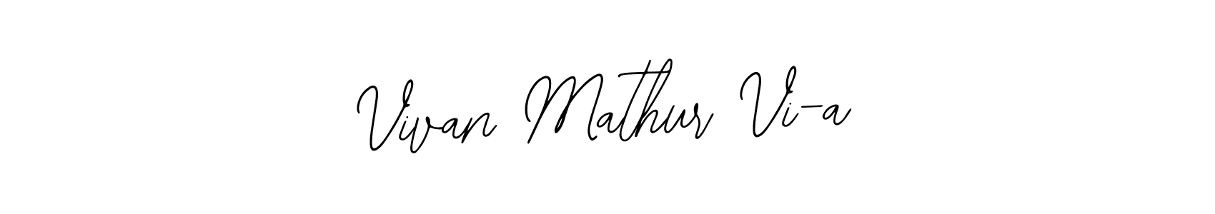 You can use this online signature creator to create a handwritten signature for the name Vivan Mathur Vi-a. This is the best online autograph maker. Vivan Mathur Vi-a signature style 12 images and pictures png