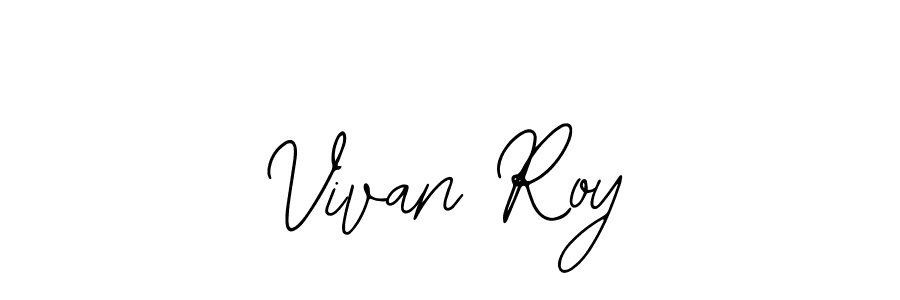 Make a beautiful signature design for name Vivan Roy. With this signature (Bearetta-2O07w) style, you can create a handwritten signature for free. Vivan Roy signature style 12 images and pictures png
