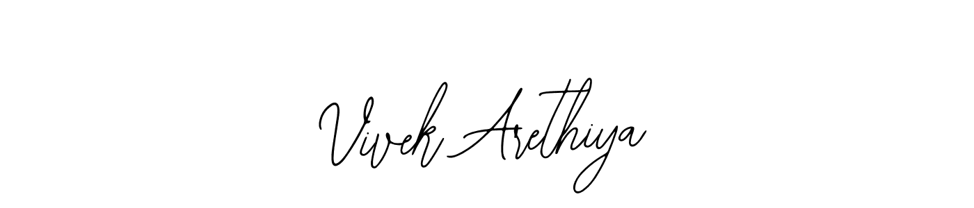 Here are the top 10 professional signature styles for the name Vivek Arethiya. These are the best autograph styles you can use for your name. Vivek Arethiya signature style 12 images and pictures png