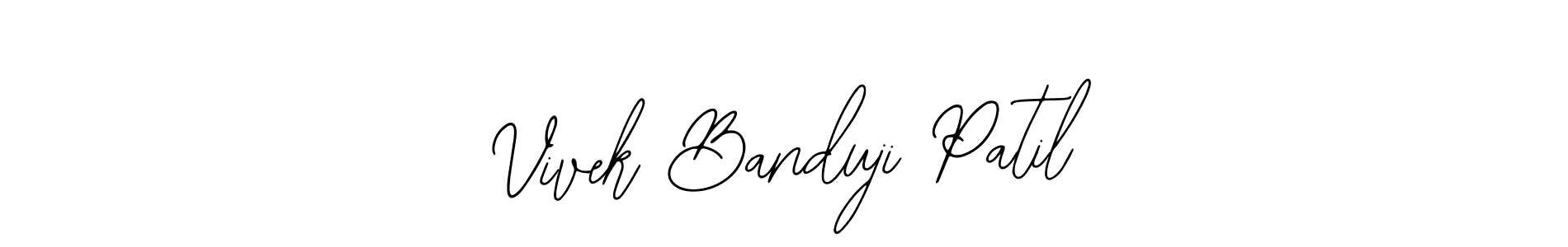 Vivek Banduji Patil stylish signature style. Best Handwritten Sign (Bearetta-2O07w) for my name. Handwritten Signature Collection Ideas for my name Vivek Banduji Patil. Vivek Banduji Patil signature style 12 images and pictures png