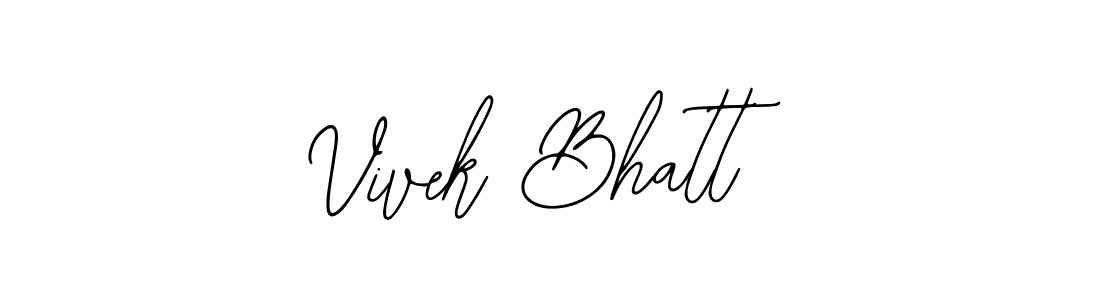 Similarly Bearetta-2O07w is the best handwritten signature design. Signature creator online .You can use it as an online autograph creator for name Vivek Bhatt. Vivek Bhatt signature style 12 images and pictures png