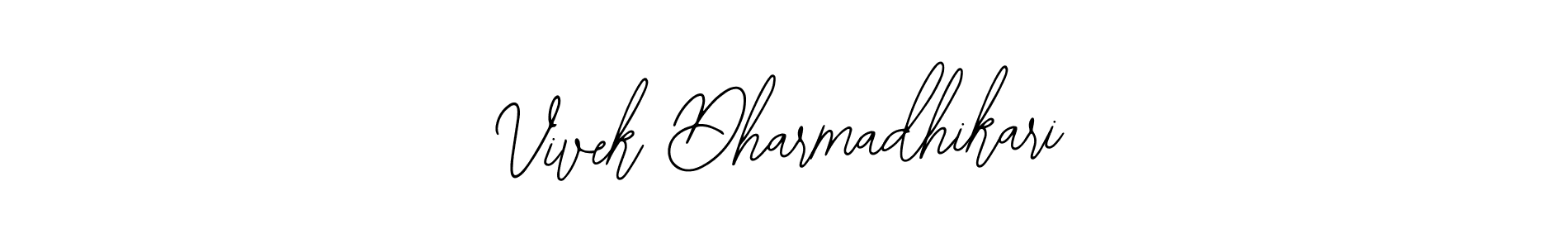 Also we have Vivek Dharmadhikari name is the best signature style. Create professional handwritten signature collection using Bearetta-2O07w autograph style. Vivek Dharmadhikari signature style 12 images and pictures png