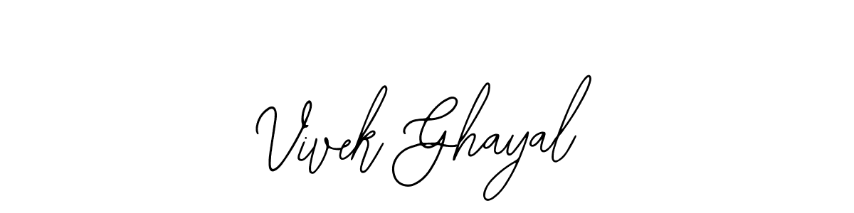 Make a short Vivek Ghayal signature style. Manage your documents anywhere anytime using Bearetta-2O07w. Create and add eSignatures, submit forms, share and send files easily. Vivek Ghayal signature style 12 images and pictures png