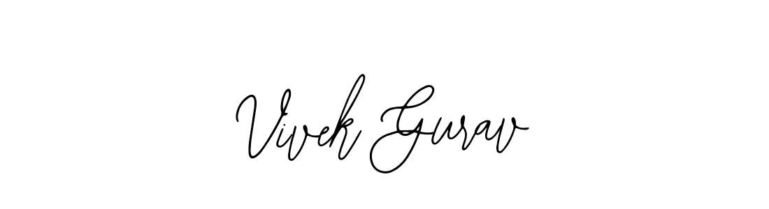 Also You can easily find your signature by using the search form. We will create Vivek Gurav name handwritten signature images for you free of cost using Bearetta-2O07w sign style. Vivek Gurav signature style 12 images and pictures png