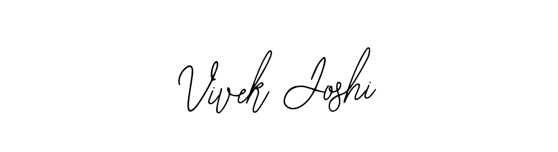 Design your own signature with our free online signature maker. With this signature software, you can create a handwritten (Bearetta-2O07w) signature for name Vivek Joshi. Vivek Joshi signature style 12 images and pictures png