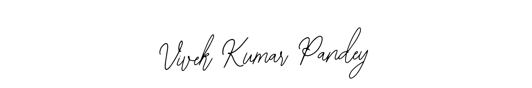 Design your own signature with our free online signature maker. With this signature software, you can create a handwritten (Bearetta-2O07w) signature for name Vivek Kumar Pandey. Vivek Kumar Pandey signature style 12 images and pictures png