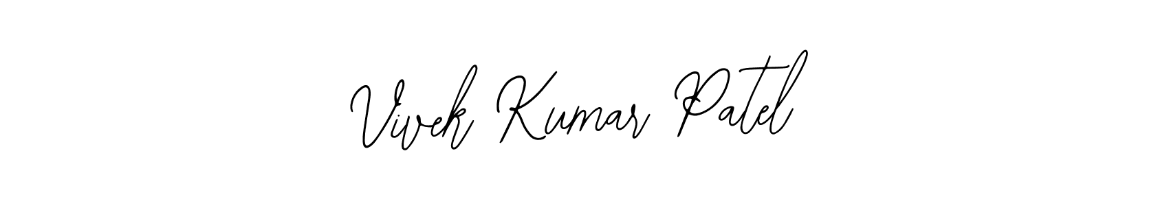 Use a signature maker to create a handwritten signature online. With this signature software, you can design (Bearetta-2O07w) your own signature for name Vivek Kumar Patel. Vivek Kumar Patel signature style 12 images and pictures png