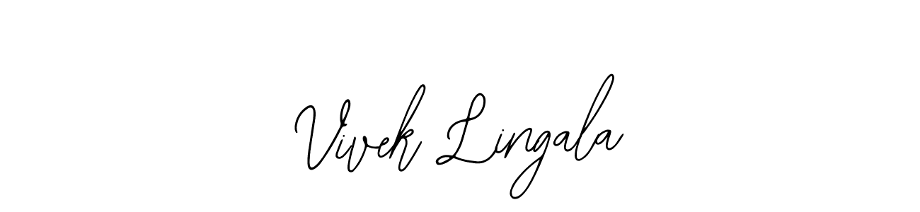 How to make Vivek Lingala signature? Bearetta-2O07w is a professional autograph style. Create handwritten signature for Vivek Lingala name. Vivek Lingala signature style 12 images and pictures png