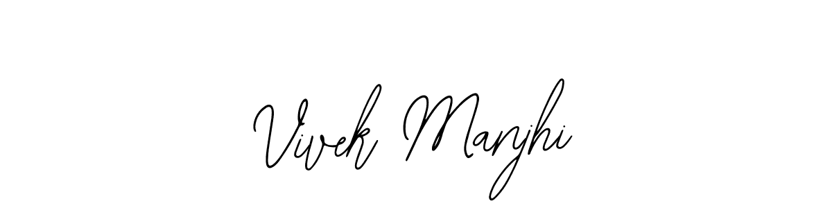 How to Draw Vivek Manjhi signature style? Bearetta-2O07w is a latest design signature styles for name Vivek Manjhi. Vivek Manjhi signature style 12 images and pictures png