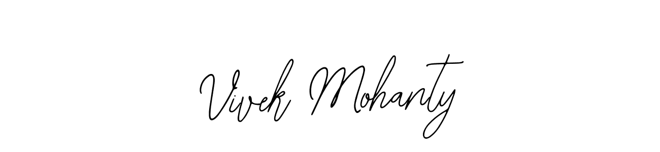 How to make Vivek Mohanty name signature. Use Bearetta-2O07w style for creating short signs online. This is the latest handwritten sign. Vivek Mohanty signature style 12 images and pictures png