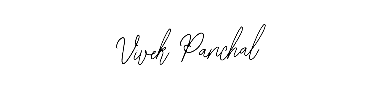 How to make Vivek Panchal signature? Bearetta-2O07w is a professional autograph style. Create handwritten signature for Vivek Panchal name. Vivek Panchal signature style 12 images and pictures png