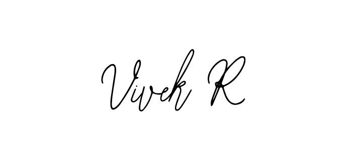 Make a beautiful signature design for name Vivek R. With this signature (Bearetta-2O07w) style, you can create a handwritten signature for free. Vivek R signature style 12 images and pictures png