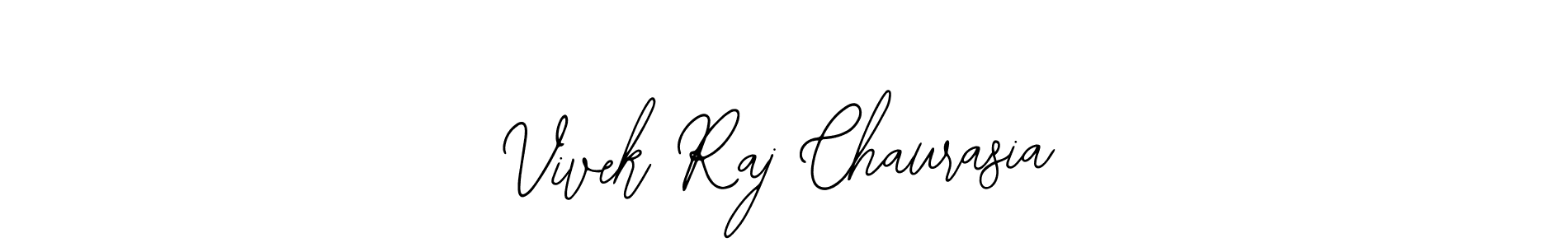 if you are searching for the best signature style for your name Vivek Raj Chaurasia. so please give up your signature search. here we have designed multiple signature styles  using Bearetta-2O07w. Vivek Raj Chaurasia signature style 12 images and pictures png