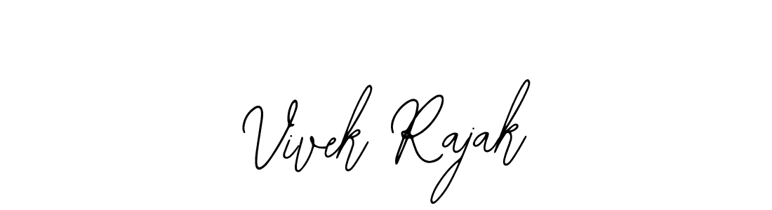 This is the best signature style for the Vivek Rajak name. Also you like these signature font (Bearetta-2O07w). Mix name signature. Vivek Rajak signature style 12 images and pictures png