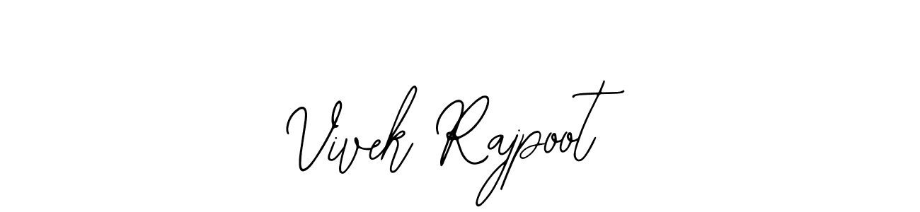 if you are searching for the best signature style for your name Vivek Rajpoot. so please give up your signature search. here we have designed multiple signature styles  using Bearetta-2O07w. Vivek Rajpoot signature style 12 images and pictures png