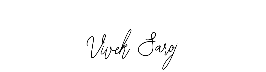 Create a beautiful signature design for name Vivek Saroj. With this signature (Bearetta-2O07w) fonts, you can make a handwritten signature for free. Vivek Saroj signature style 12 images and pictures png