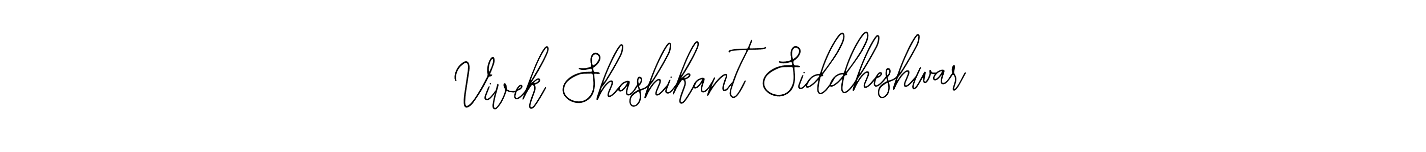 Make a beautiful signature design for name Vivek Shashikant Siddheshwar. With this signature (Bearetta-2O07w) style, you can create a handwritten signature for free. Vivek Shashikant Siddheshwar signature style 12 images and pictures png