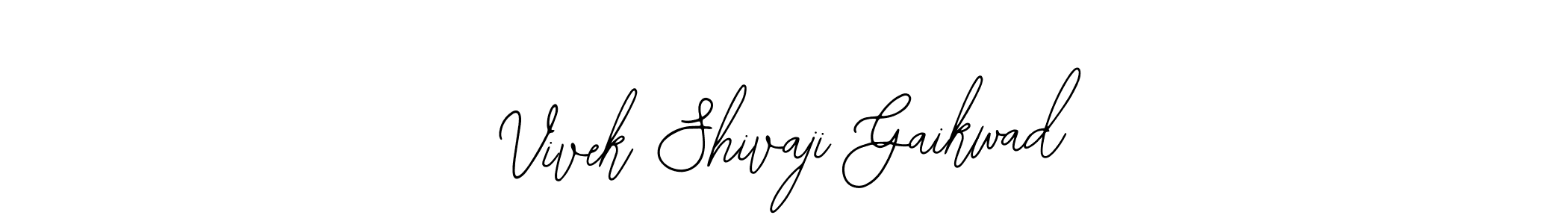 Make a beautiful signature design for name Vivek Shivaji Gaikwad. With this signature (Bearetta-2O07w) style, you can create a handwritten signature for free. Vivek Shivaji Gaikwad signature style 12 images and pictures png