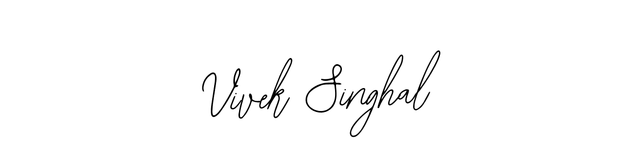 The best way (Bearetta-2O07w) to make a short signature is to pick only two or three words in your name. The name Vivek Singhal include a total of six letters. For converting this name. Vivek Singhal signature style 12 images and pictures png