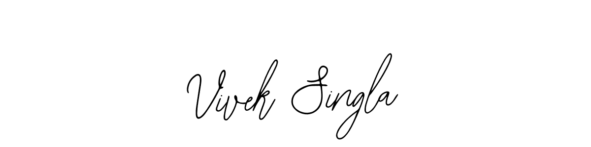 Create a beautiful signature design for name Vivek Singla. With this signature (Bearetta-2O07w) fonts, you can make a handwritten signature for free. Vivek Singla signature style 12 images and pictures png