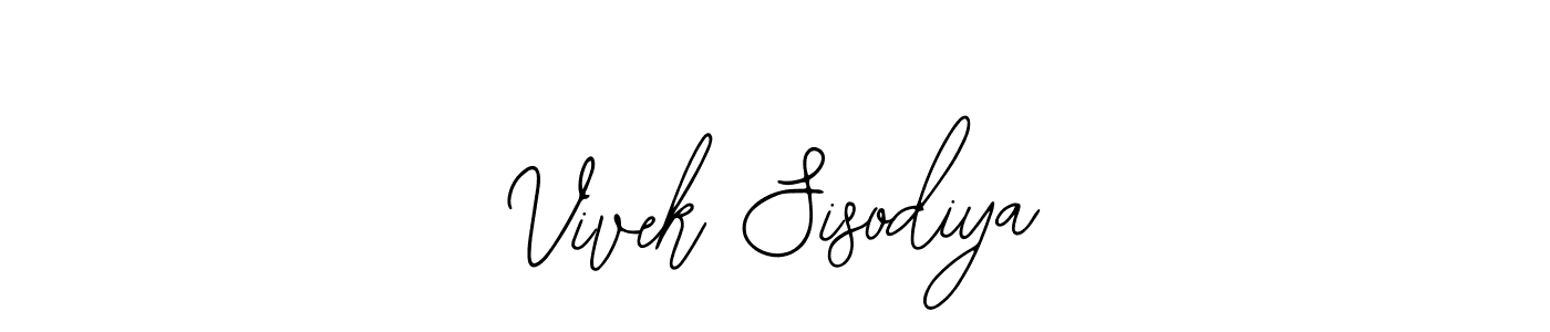 You can use this online signature creator to create a handwritten signature for the name Vivek Sisodiya. This is the best online autograph maker. Vivek Sisodiya signature style 12 images and pictures png