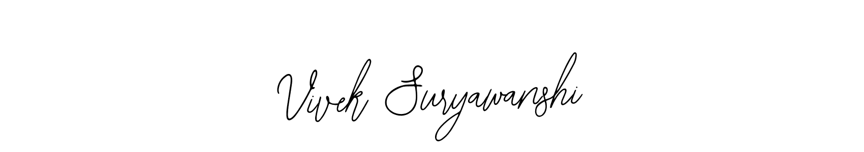 Design your own signature with our free online signature maker. With this signature software, you can create a handwritten (Bearetta-2O07w) signature for name Vivek Suryawanshi. Vivek Suryawanshi signature style 12 images and pictures png