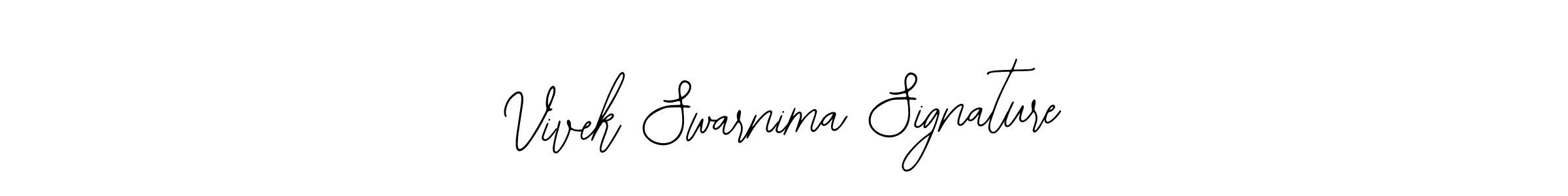 Use a signature maker to create a handwritten signature online. With this signature software, you can design (Bearetta-2O07w) your own signature for name Vivek Swarnima Signature. Vivek Swarnima Signature signature style 12 images and pictures png
