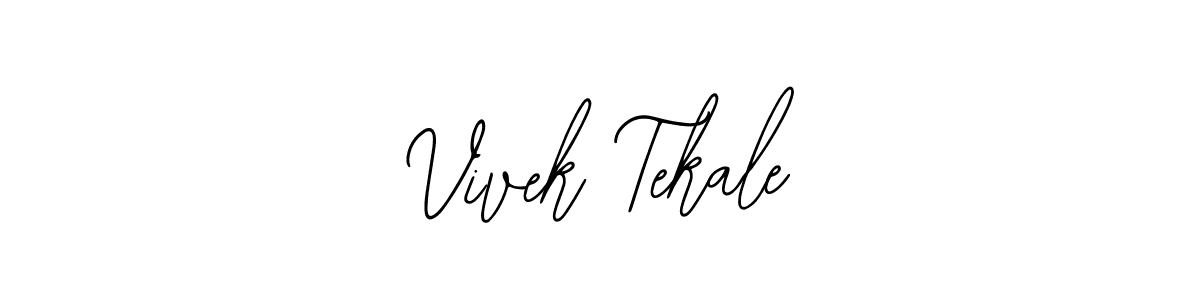 You should practise on your own different ways (Bearetta-2O07w) to write your name (Vivek Tekale) in signature. don't let someone else do it for you. Vivek Tekale signature style 12 images and pictures png