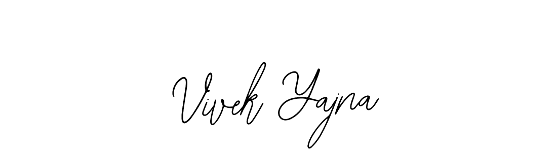 You can use this online signature creator to create a handwritten signature for the name Vivek Yajna. This is the best online autograph maker. Vivek Yajna signature style 12 images and pictures png