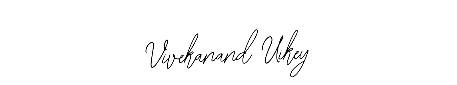 if you are searching for the best signature style for your name Vivekanand Uikey. so please give up your signature search. here we have designed multiple signature styles  using Bearetta-2O07w. Vivekanand Uikey signature style 12 images and pictures png