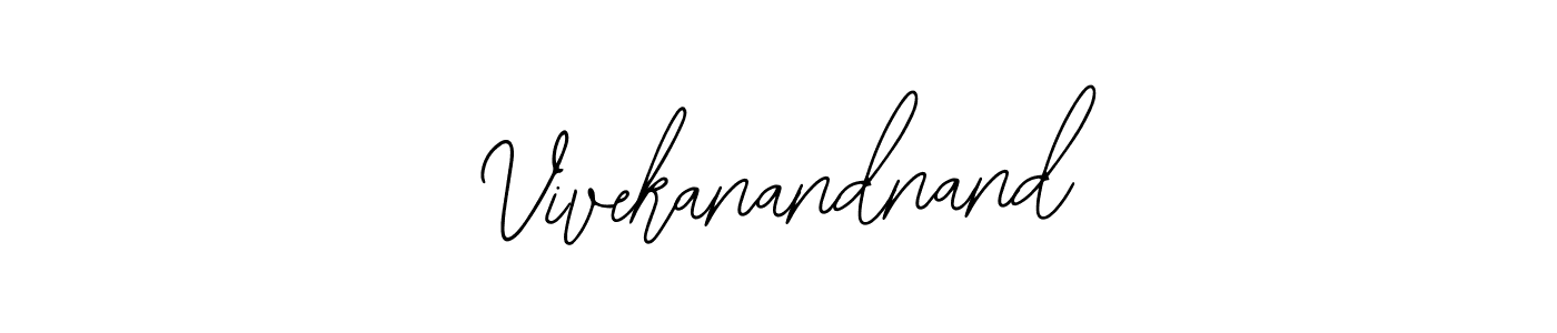 Make a beautiful signature design for name Vivekanandnand. Use this online signature maker to create a handwritten signature for free. Vivekanandnand signature style 12 images and pictures png