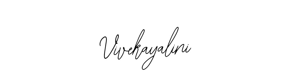 How to make Vivekayalini signature? Bearetta-2O07w is a professional autograph style. Create handwritten signature for Vivekayalini name. Vivekayalini signature style 12 images and pictures png