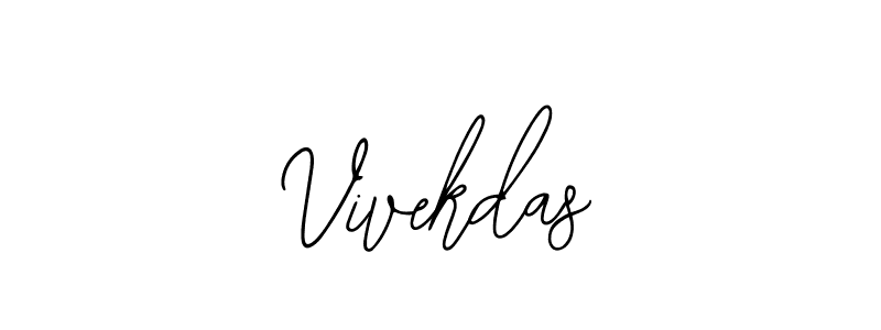 How to make Vivekdas signature? Bearetta-2O07w is a professional autograph style. Create handwritten signature for Vivekdas name. Vivekdas signature style 12 images and pictures png