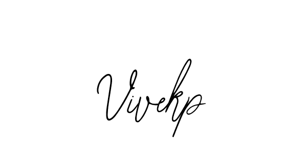 Vivekp stylish signature style. Best Handwritten Sign (Bearetta-2O07w) for my name. Handwritten Signature Collection Ideas for my name Vivekp. Vivekp signature style 12 images and pictures png