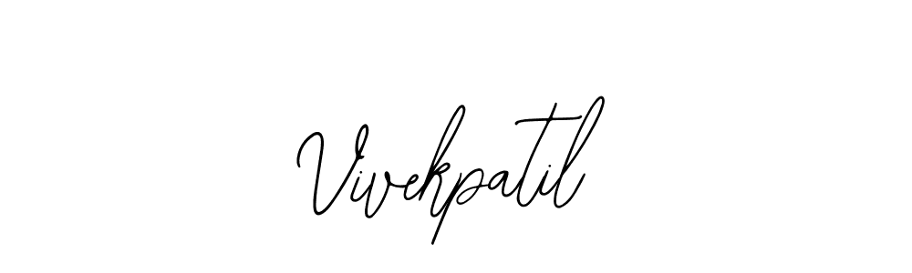 Make a beautiful signature design for name Vivekpatil. Use this online signature maker to create a handwritten signature for free. Vivekpatil signature style 12 images and pictures png