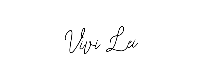 if you are searching for the best signature style for your name Vivi Lei. so please give up your signature search. here we have designed multiple signature styles  using Bearetta-2O07w. Vivi Lei signature style 12 images and pictures png