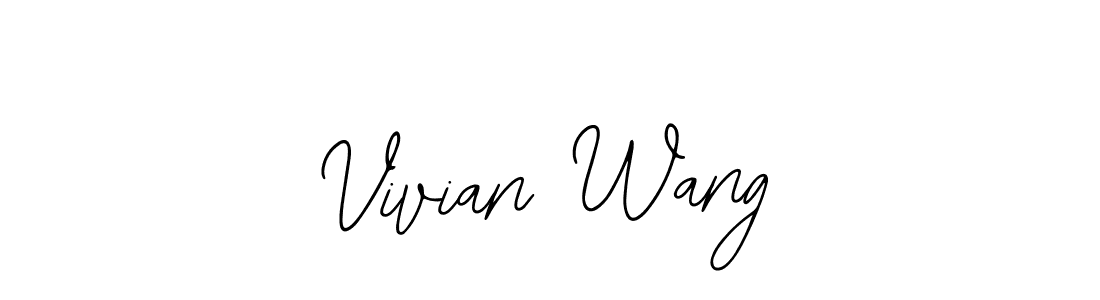 How to make Vivian Wang signature? Bearetta-2O07w is a professional autograph style. Create handwritten signature for Vivian Wang name. Vivian Wang signature style 12 images and pictures png