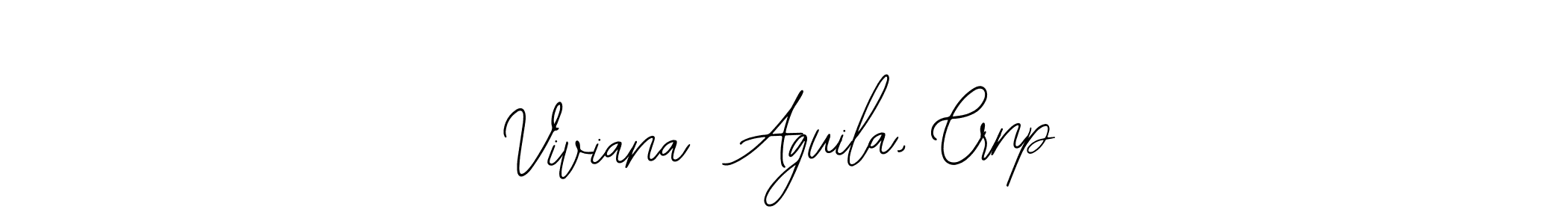 Here are the top 10 professional signature styles for the name Viviana  Aguila, Crnp. These are the best autograph styles you can use for your name. Viviana  Aguila, Crnp signature style 12 images and pictures png