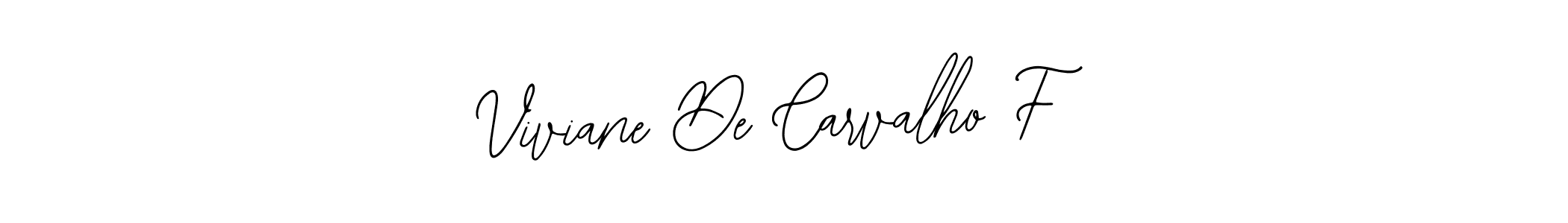 Create a beautiful signature design for name Viviane De Carvalho F. With this signature (Bearetta-2O07w) fonts, you can make a handwritten signature for free. Viviane De Carvalho F signature style 12 images and pictures png