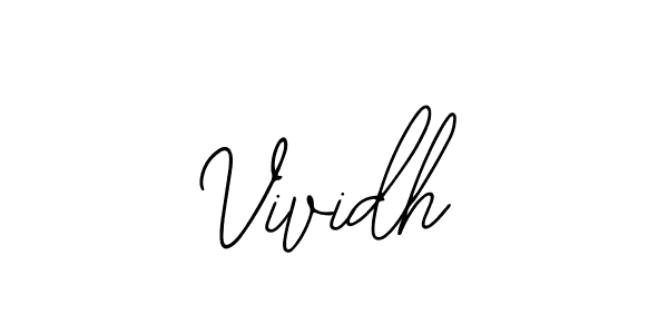 Create a beautiful signature design for name Vividh. With this signature (Bearetta-2O07w) fonts, you can make a handwritten signature for free. Vividh signature style 12 images and pictures png
